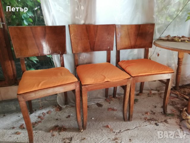 дървени столове , снимка 3 - Столове - 29356886