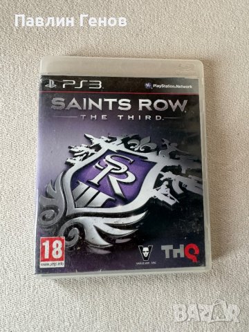 Saints Row The Third за плейстейшън 3 , PS3 , playstation 3