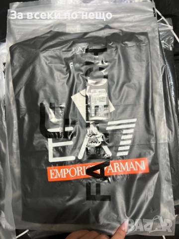 Emporio Armani Мъжка Черна Тениска👕Мъжка Блуза С Къс Ръкав В Черен Цвят Код Mens P.283