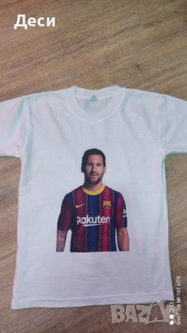 блузка с щампа на Messi, снимка 3 - Детски тениски и потници - 44793960