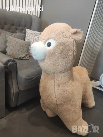 огромна плюшена лама, снимка 5 - Плюшени играчки - 47258484