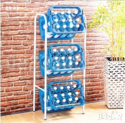 Нови- стелаж/етажерка за каси/ лавица на 3 нива