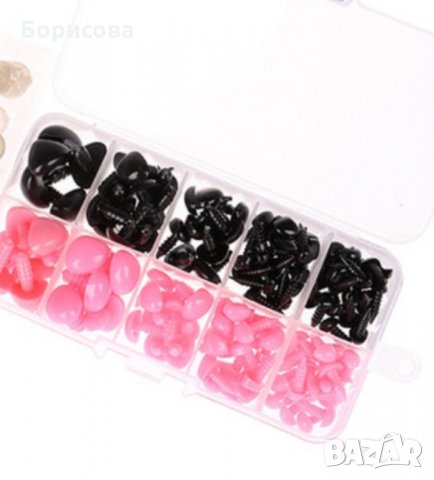 130 бр нослета на винт за плетени играчки, амигуруми , снимка 3 - Други - 31705172