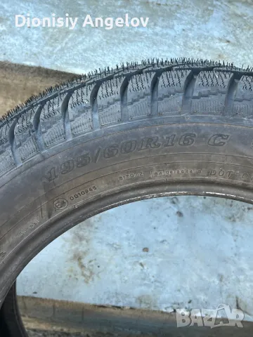 1бр чисто нова гума DUNLOP 195/60R16c, снимка 3 - Гуми и джанти - 48500214