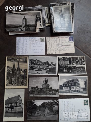 Колекция немски черно бели пощенски картички , снимка 1 - Колекции - 31432346