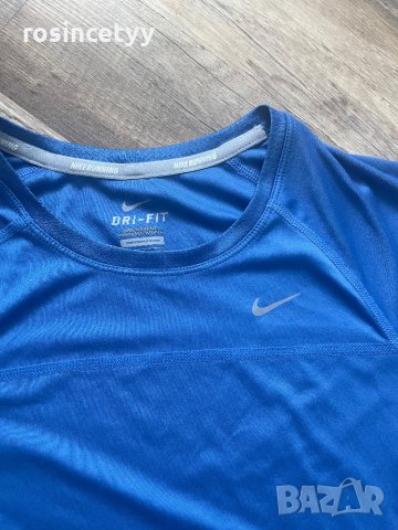 Синя тениска Nike, снимка 4 - Тениски - 42624453