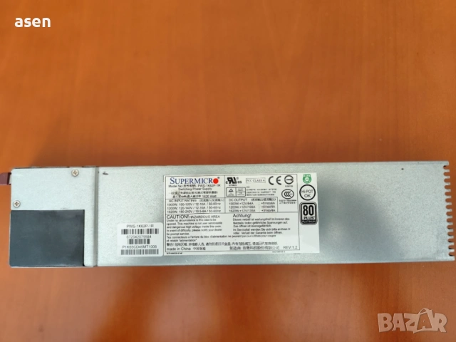 Продавам мощни високоефективни захранвания 1600 Вт  80 Plus Titanium (96%+), снимка 2 - Захранвания и кутии - 54180451