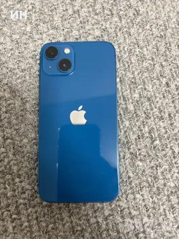 Без драскотина! Смартфон Apple iPhone 13, 128GB, син, снимка 1 - Apple iPhone - 49468330