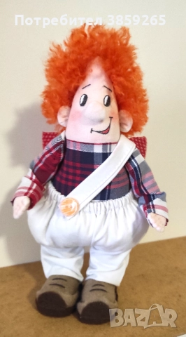 Кукла Карлсон. Фрекен Бок. Ръчно изработена., снимка 5 - Кукли - 52420973