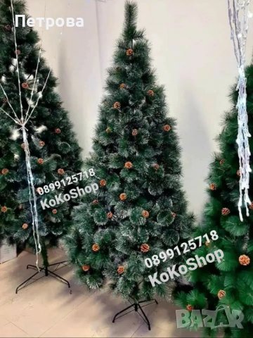 Елха/Изкуствена елха/Коледна елха/Коледна декорация/Коледна украса, снимка 3 - Декорация за дома - 38526708