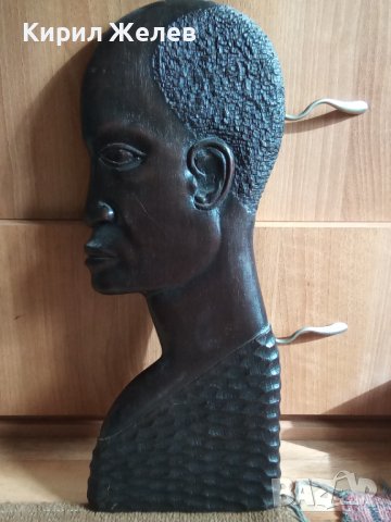 Стара африканска АБАНОСОВА фигура БАРЕЛЕФ ПАНО Ръчна МАЙСТОРСКА ХУДОЖЕСТВЕНА ТРАДИЦИОННАработа 40559, снимка 16 - Антикварни и старинни предмети - 42314758