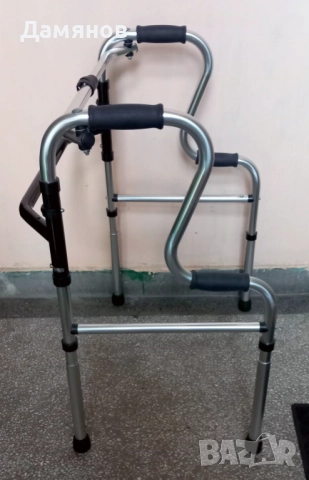 Проходилка за възрастни НЕИЗПОЛЗВАНА, алуминиева, снимка 2 - Инвалидни колички - 52661282