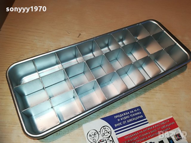 АЛУМИНИЕВА ЛЕДАРКА-ВНОС ШВЕИЦАРИЯ, снимка 10 - Колекции - 29536303