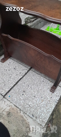 Поставка за вестници с плот, снимка 6 - Маси - 53962486