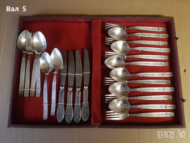 Стари посребрени прибори за хранене , мелхиор - СССР