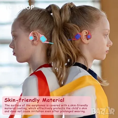 Нови безжични детски Bluthooth 5.2 слушалки с микрофон/Защита за ухото/Водоустойчиви, снимка 4 - Bluetooth слушалки - 49451024