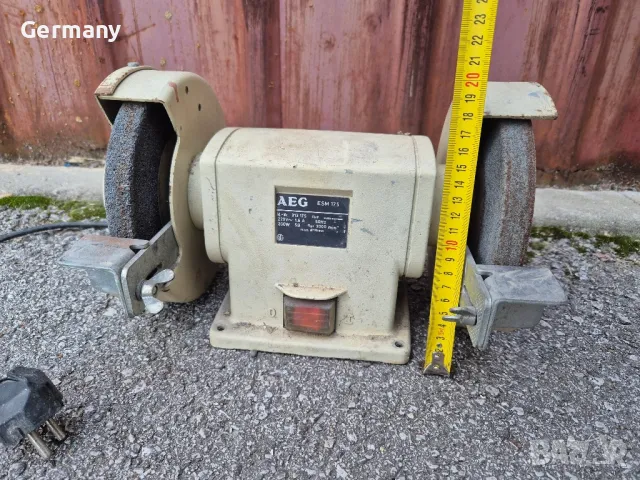 немски шмиргел AEG, снимка 7 - Други инструменти - 48947580