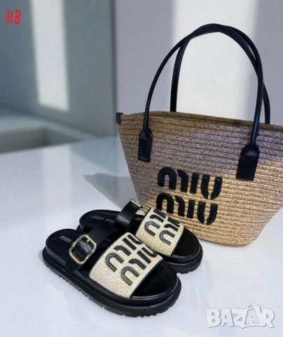 чехли Miu Miu , снимка 4 - Чехли - 51024607