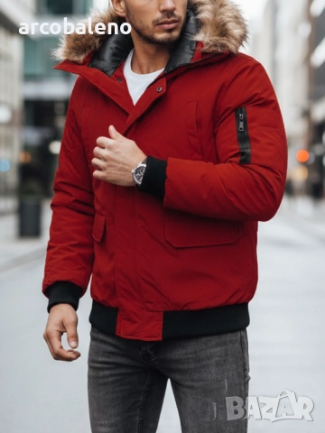 Мъжко зимно яке, 3цвята , снимка 13 - Якета - 52777557