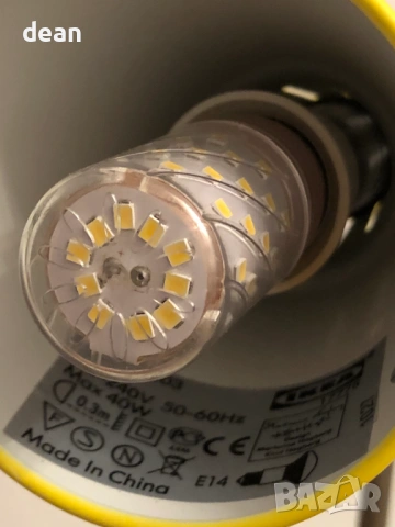 Дизайнерска лед настолна лампа, снимка 6 - Настолни лампи - 53915983