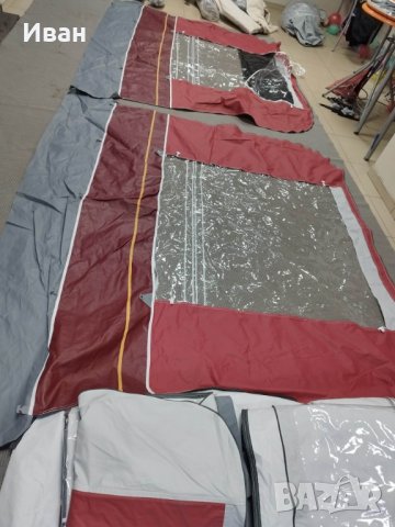 Форселт за каравана Dorema Garda Lux Limited Edition с опция за външна стая. Размер 9(850/875)см. , снимка 10 - Палатки - 39605960