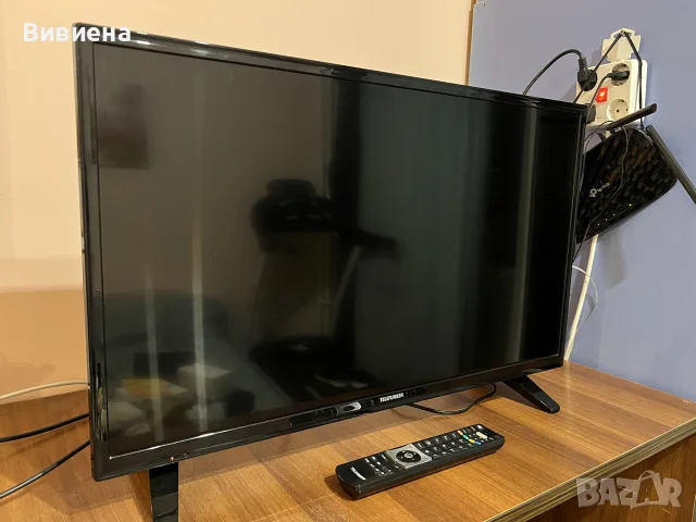 Плосък LED телевизор 32”, снимка 2 - Телевизори - 55970761
