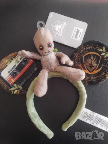 НОВА Оригинална Детска Диадема Groot / Грут - Marvel Disney, снимка 5 - Шноли, диадеми, ленти - 56522708