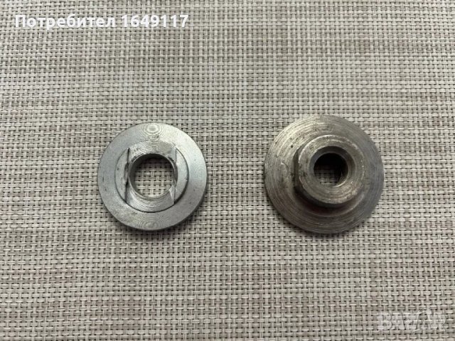 Гайка и шайба за ъглошлайф с резба - М14, снимка 2 - Други инструменти - 49841584