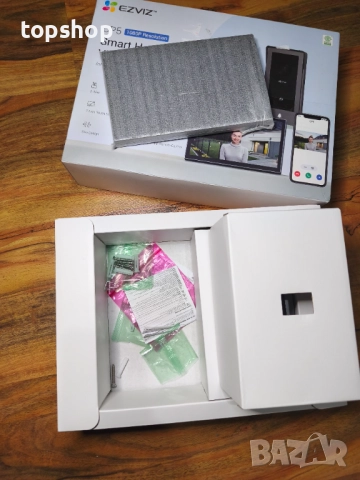 Продавам чисто нов, смарт видеодомофон EZVIZ CP5. , снимка 12 - Други - 52674936
