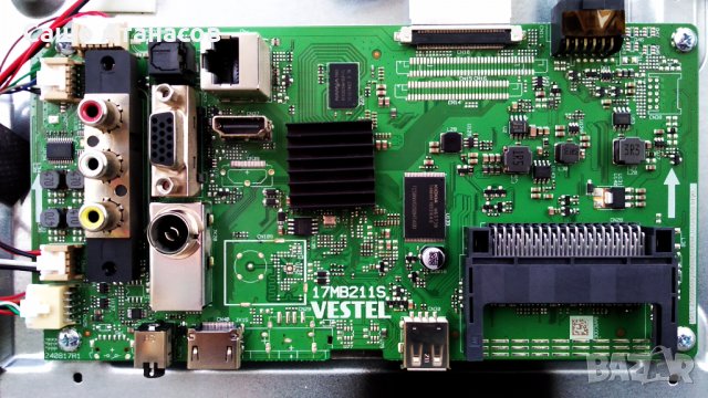 FINLUX 43-FFE-5120 със счупена матрица ,17IPS62 ,17MB211S ,HV430FHB-N10 ,VES430UNDB-2D-N41 ,17WFM07, снимка 8 - Части и Платки - 32056784