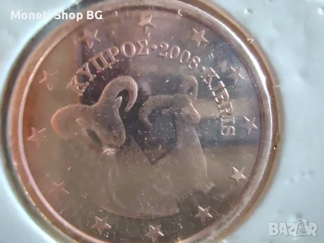 Евроцентове Кипър -UNC, снимка 2 - Нумизматика и бонистика - 48802941