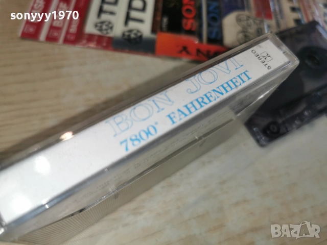 BON JOVI TAPE 0204261723H2E6R, снимка 12 - Аудио касети - 54068655