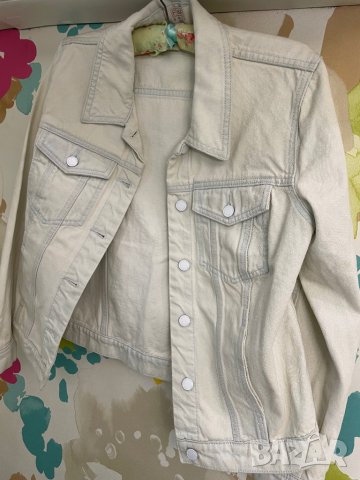 Ново дънково яке М размер, снимка 2 - Якета - 36649630