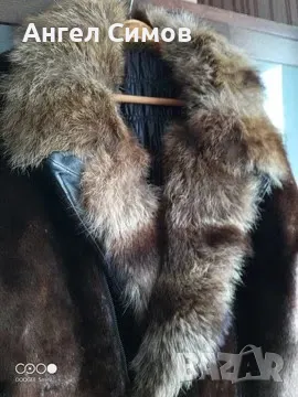 Палто от Тюлен с яка от бобър,яке по поръка, снимка 9 - Якета - 49989416
