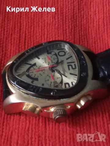 SARASTRO ДИЗАЙНЕРСКИ МАРКОВ МОДЕН ПОЗЛАТЕН ЧАСОВНИК с КАИШКА 21784, снимка 17 - Мъжки - 32714466