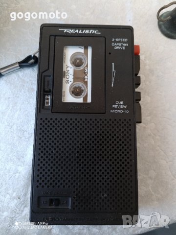 стар, ретро, винтидж, арт канадски диктофон, касетофон , снимка 7 - Радиокасетофони, транзистори - 44143422