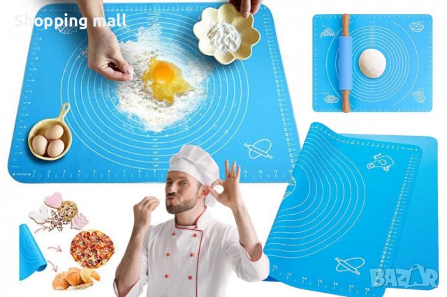 Силиконова подложка за месене и точене