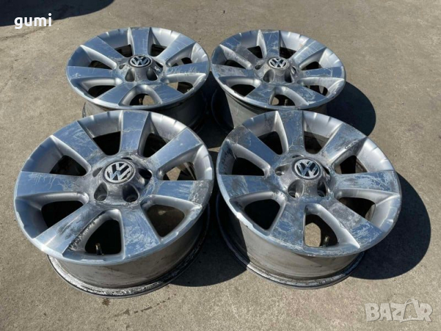4бр 16ски джанти за VW 5х112мм ,,M16,,, снимка 3 - Гуми и джанти - 36465489