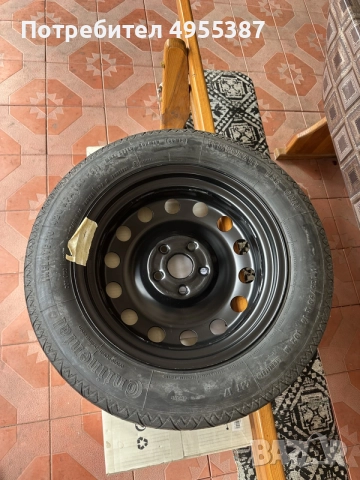 Резервна гума патерица VW AUDI SEAT SKODA 5x112 16”, снимка 5 - Гуми и джанти - 56277744
