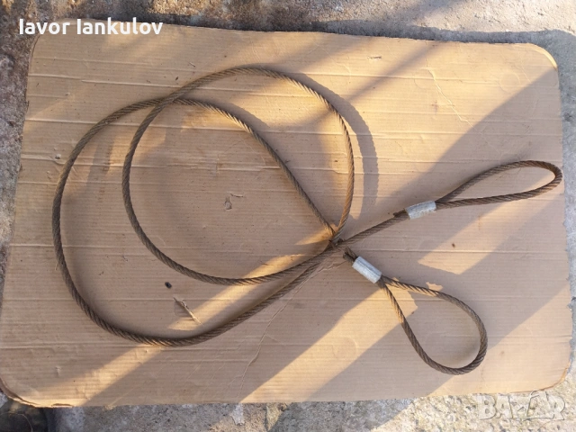 Стоманено въже за повдигане на товари