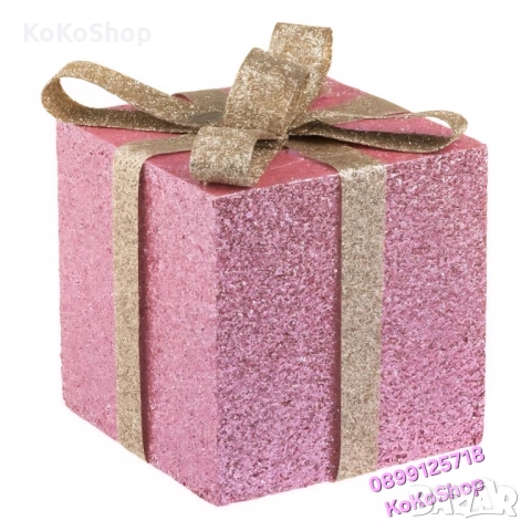 Коледен подарък за декорация-13x13x15 см./подарък за декорация