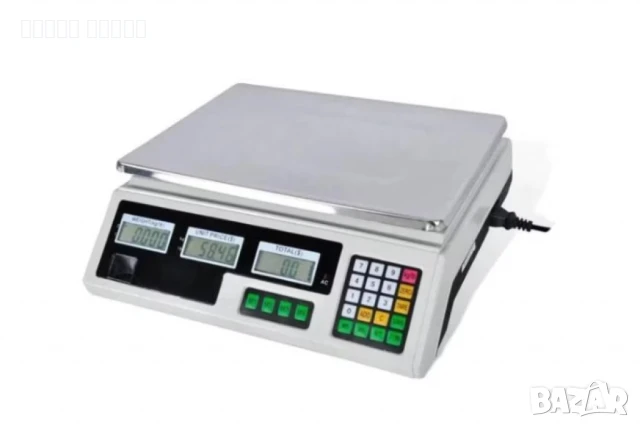 Професионален електронен кантар до 40 кг с двоен дисплей, снимка 4 - Електронни везни - 51415275