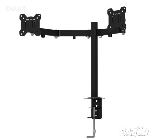 Стойка/поставка двойна BL-76-871 с регулиране и завъртане за монитор 13-27" 8kg