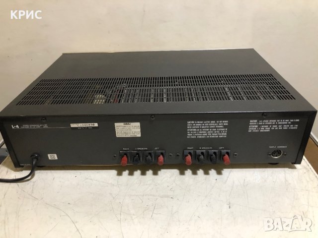 Luxman L-4, снимка 9 - Ресийвъри, усилватели, смесителни пултове - 42378275