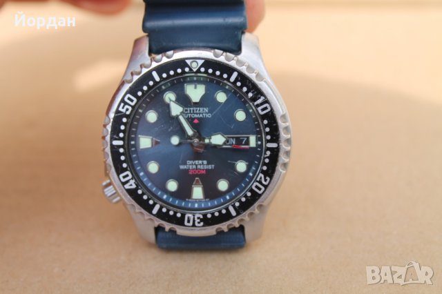 Японски часовник ''Citizen'' Хронограф титан, снимка 2 - Мъжки - 42100031