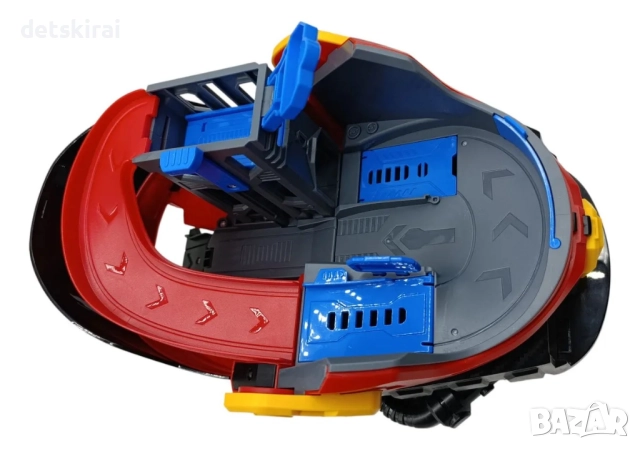 Каска писта + 4 метални коли, снимка 3 - Коли, камиони, мотори, писти - 52845110