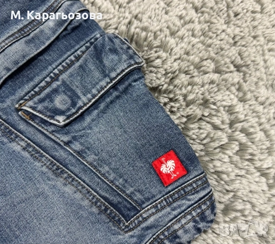 Engelbert Strauss Cargo shorts POWERdenim, Размер 54, снимка 5 - Къси панталони - 53298665