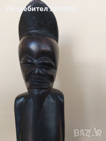 Фигура на монах от абаносово дърво , снимка 9 - Колекции - 44552909