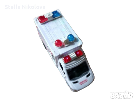 Играчка Линейка със светлини и реалистични звуци, снимка 1 - Коли, камиони, мотори, писти - 44776093