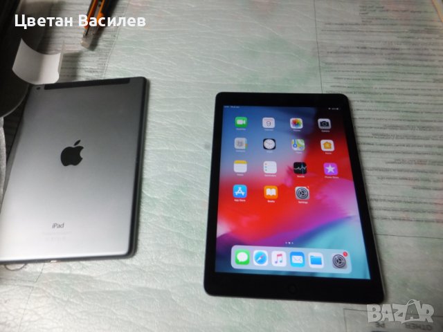 Apple iPad Air . 16GB, Wi-Fi + Cellular (Unlocked), 9.7in - Silver, снимка 3 - Таблети - 37031862